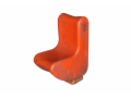 Narancssárga műanyag szék /ARV2022415