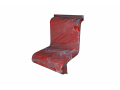 Piros falra szerelhető műanyag szék /ARV2022418