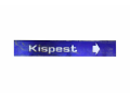 Irányjelző állomás névtábla „Kispest” kék plexi / ARV2022428