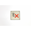 GANZ-csuklós villamosból származó „DOHÁNYOZNI TILOS” figyelmeztető piktogram / ARV2021202