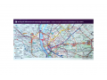 M1 Földalatti metró utasteréből származó belváros vonalhálózati térkép, méret: 82,5cm*44cm / ARV202417249