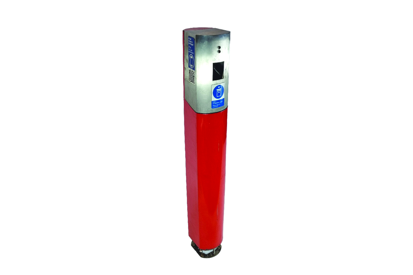 Ticket Inspector Machine Ticket inspection machine from a metro station, out of order; size: 136 ...